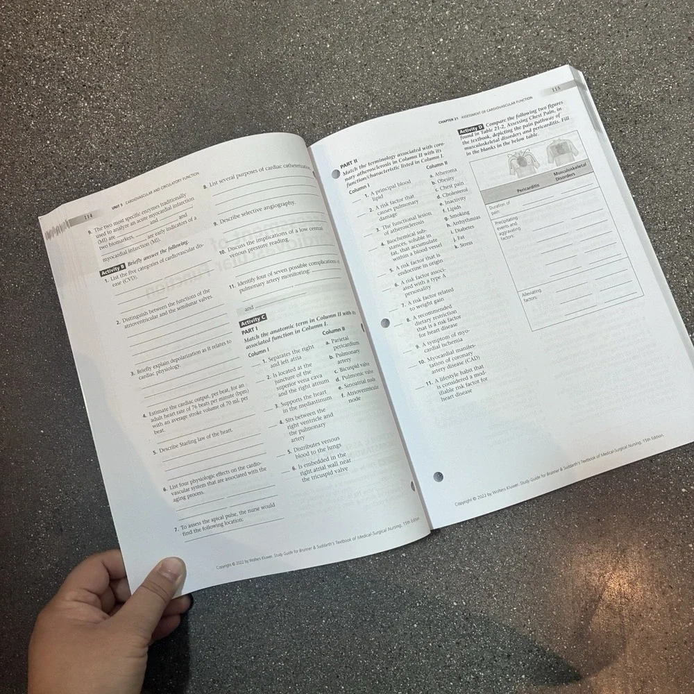 Study Guide for Brunner & Suddarth's Textbook of Medical-Surgical Nursing